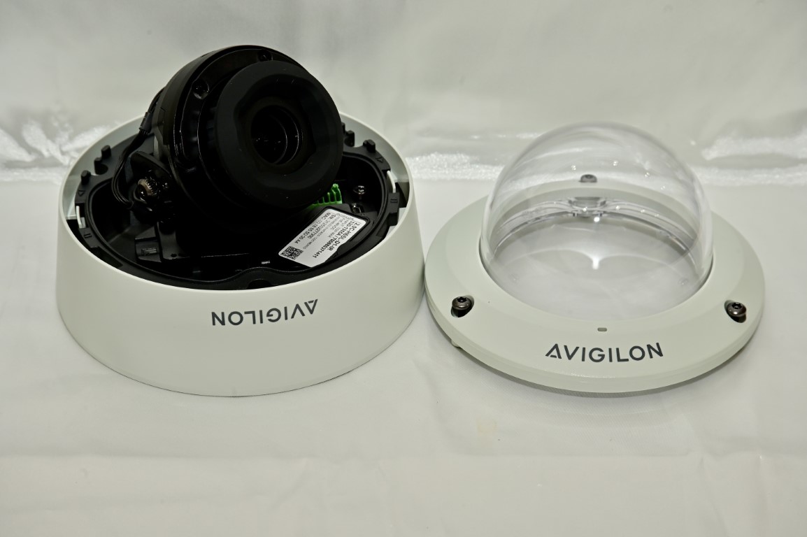 Security camera container bubble